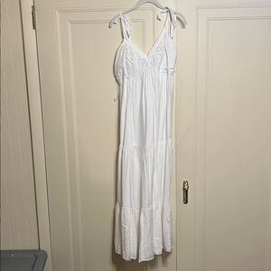 Express white Sleeveless Dress